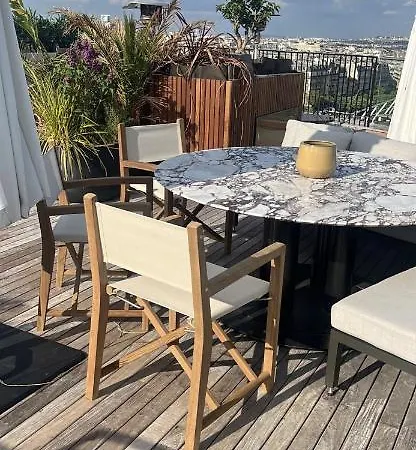 Apartmán Trocadero Eiffel Tower Paříž