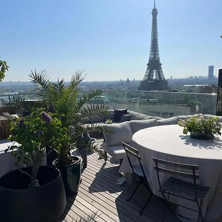 Trocadero Eiffel Tower Lägenhet